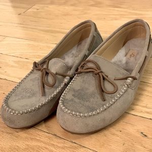 UGG NEW women leather loafers